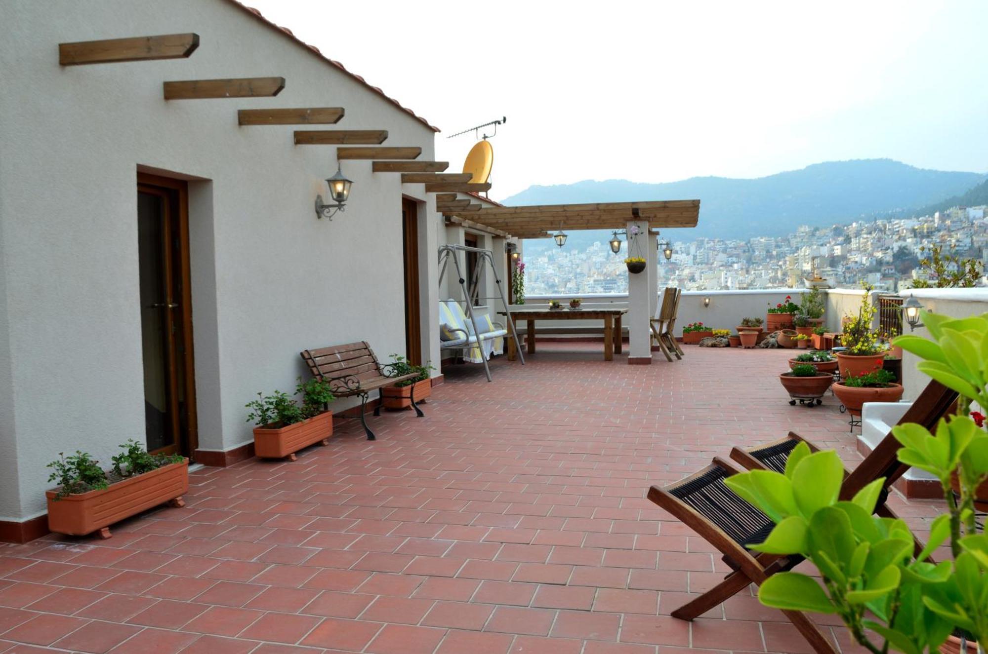 Old-Town Roof-Garden Suite Kavala Exterior photo